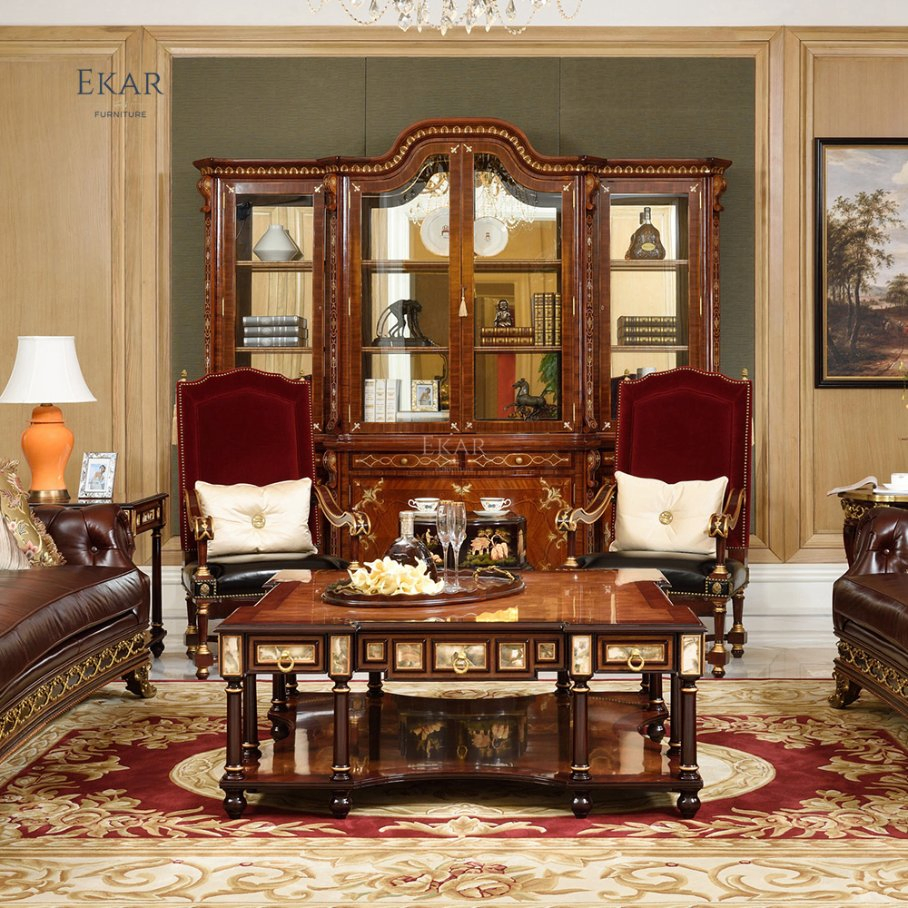 Classic Wood Armchair Timeless Elegance for Luxurious Living Spaces