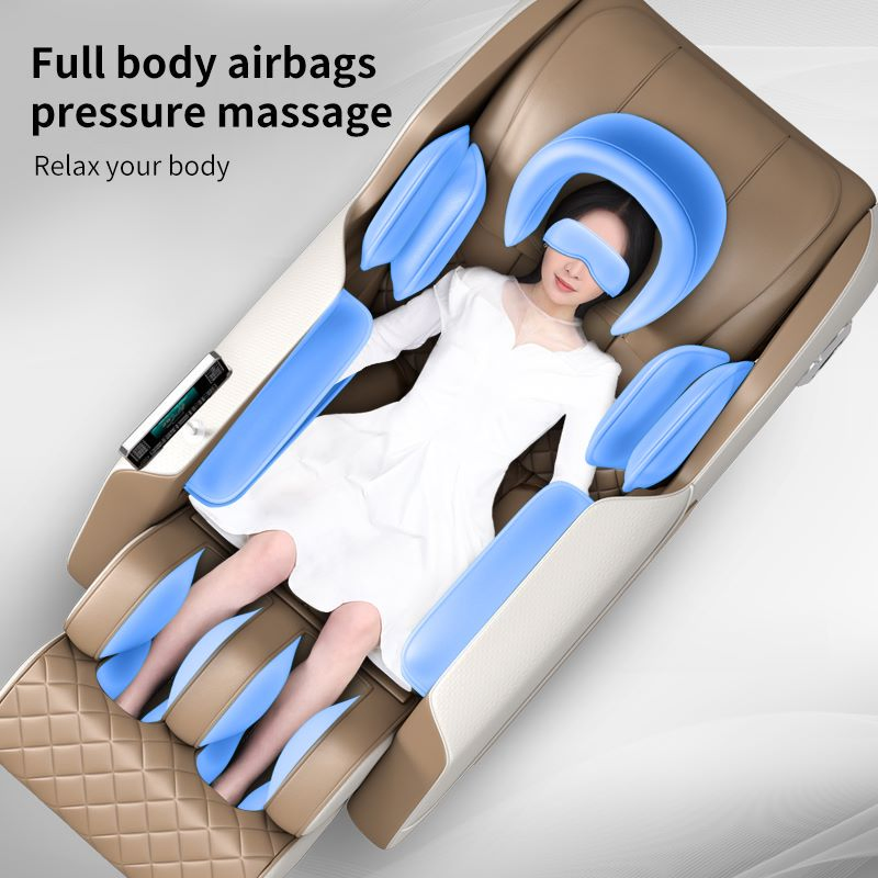 Wholesale Best Shiatsu Touch Screen Recliner Electrical Foot Chair Massager SPA Luxury Zero Gravity 4D Full Body Massage Chair