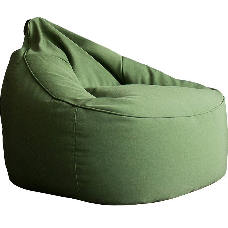 Colorful Custom Lazy Sofa Round Foldable Single Round Big Kids Bean Bag Sofa Chair with Beans Filled