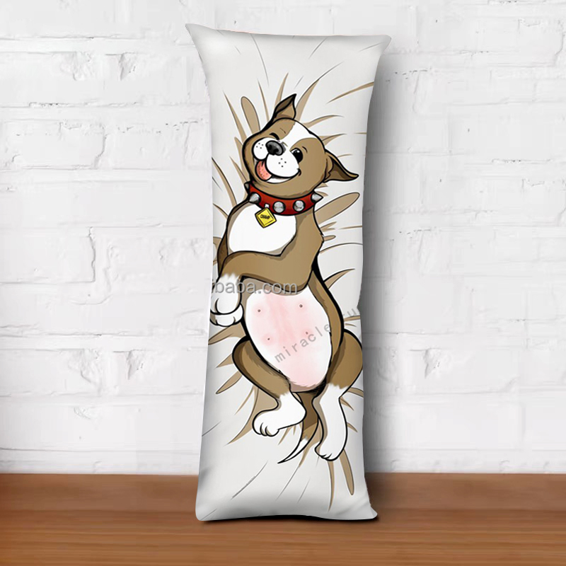 Anime Customized Sublimation Printing Cushion Animal Throw Custom Pillows Abstract Logo