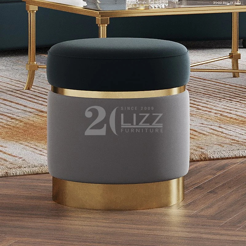 10% off Wholesale Modern Luxury Home Furniture Living Room Fabric Sofa Stool Ottoman