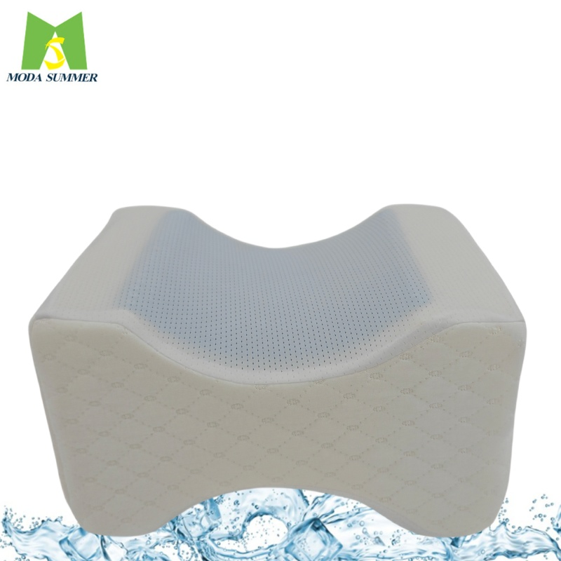 China Custom Logo Side Sleep, Knee Collision Prevention, Pregnancy Support, Gray Wedge-Shaped Contour Leg Straps, Leg Pillows