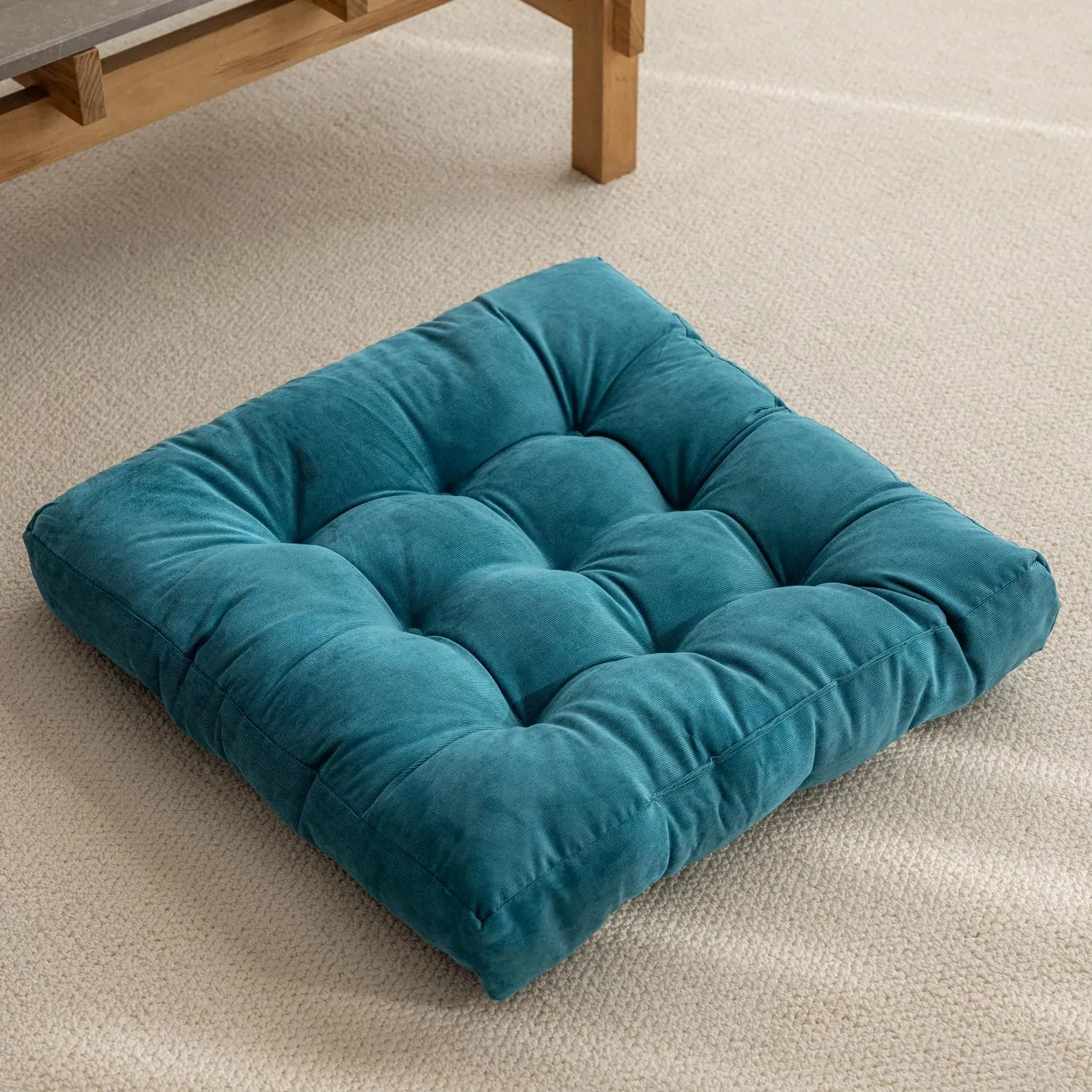 Ultra-Soft Cotton Meditation Pillow for Floor Sitting