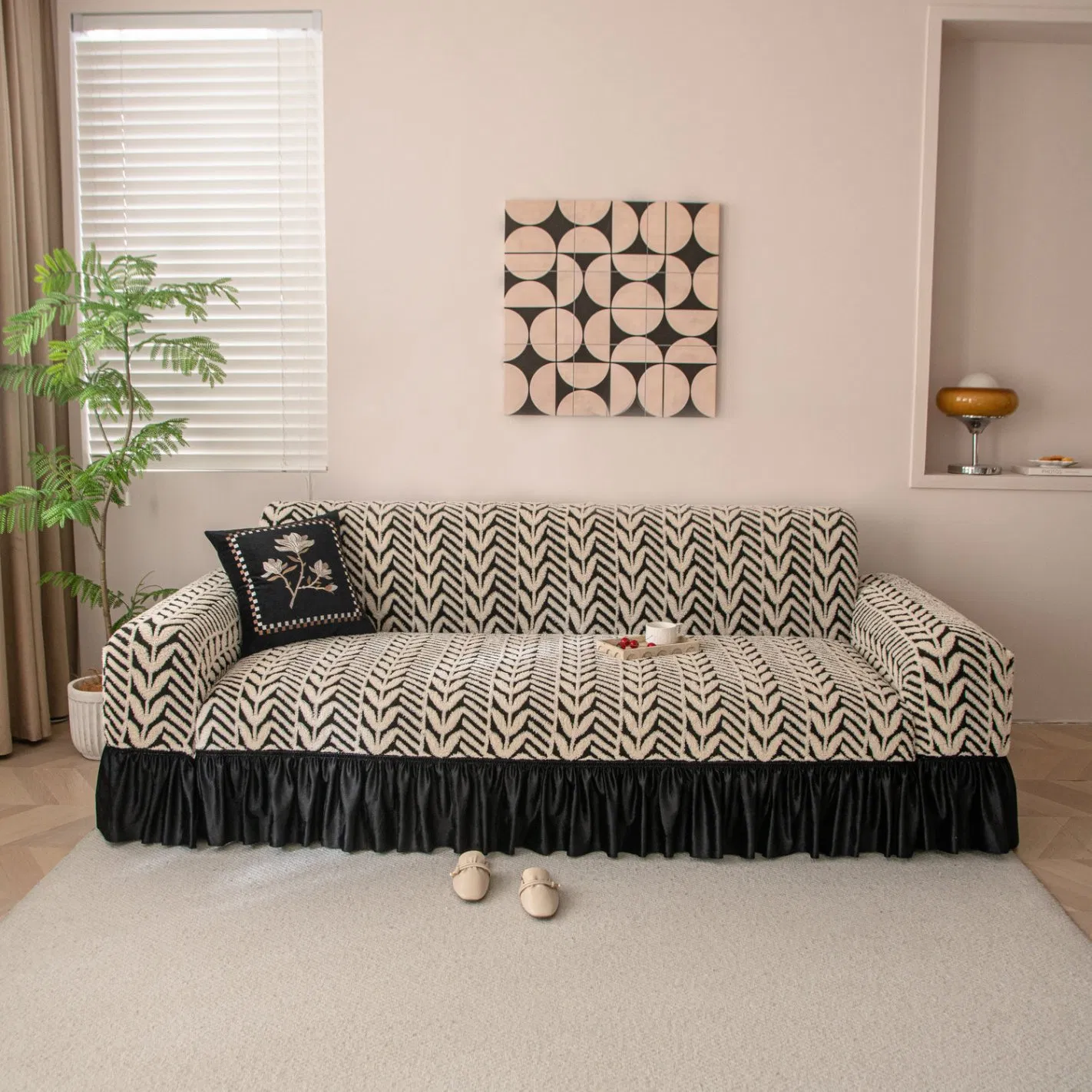 Autumn and Winter Dustproof All Inclusive Elastic Stretch Skit Edge Sofa Cover