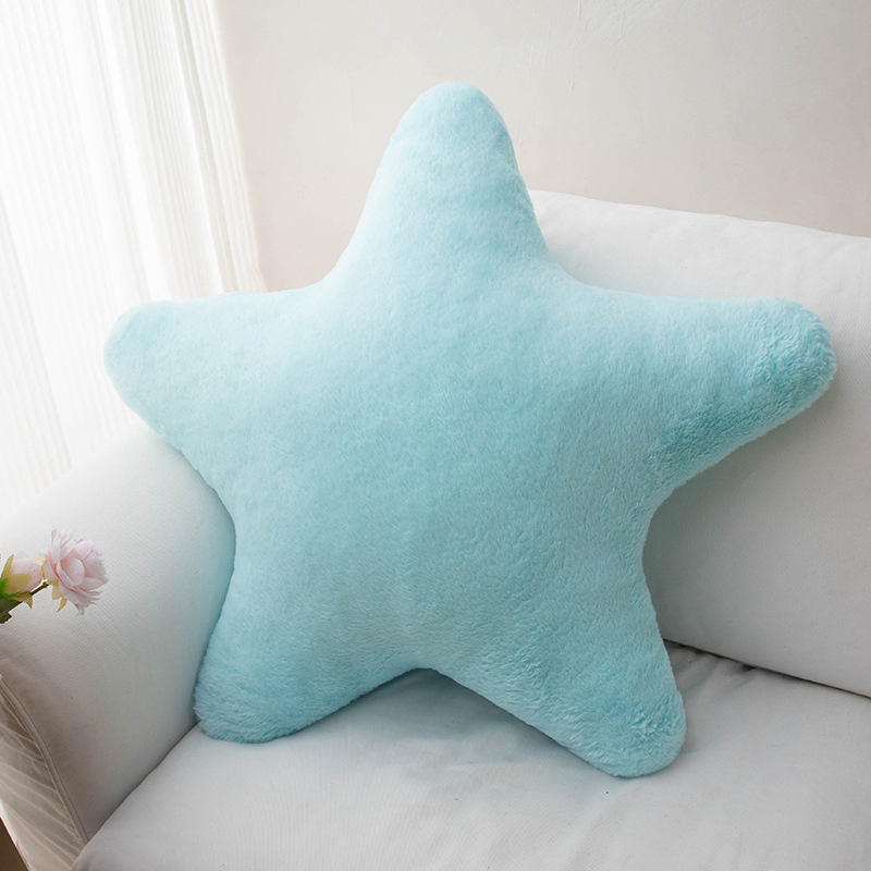 Langyu Cute Ins Little Star Throw Pillow Five-Pointed Star Plush Toy Cushion Sofa Throw Pillow Floor Cushion
