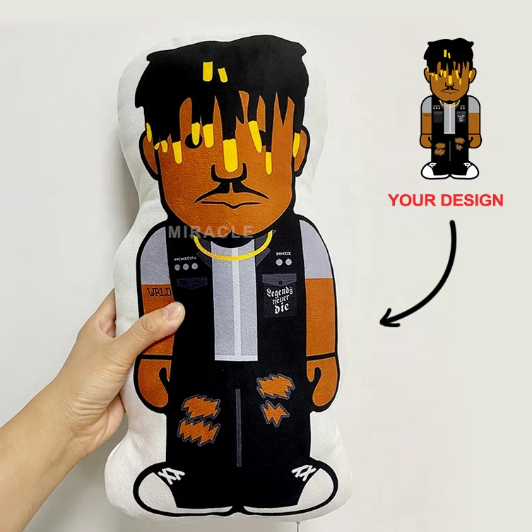 OEM Printed Boy Face Pillow Wholesale Custom Photo Logo Decorative Pillows