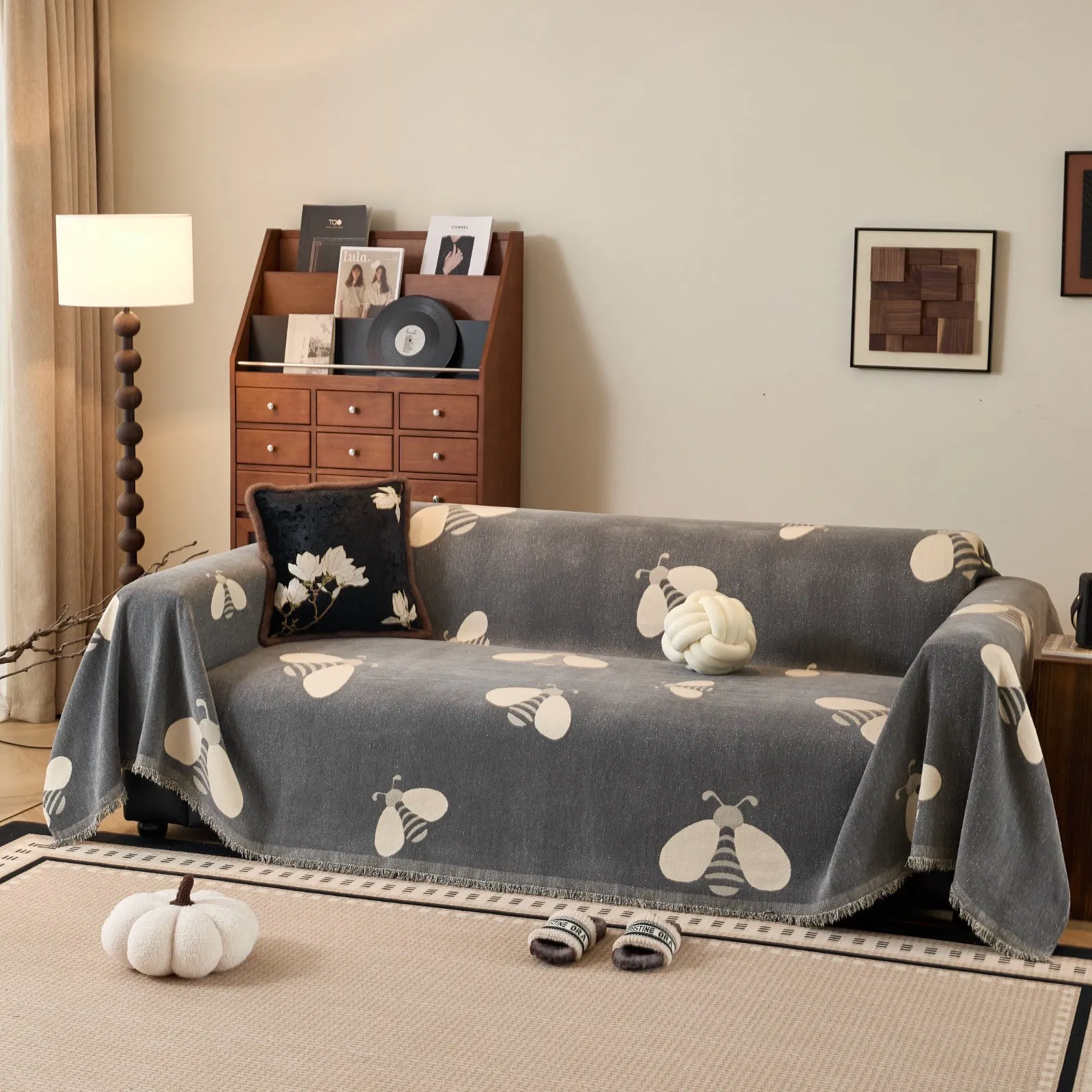 Chenille Sofa Cover – Soft, Stretchable &amp; Washable Couch Cover