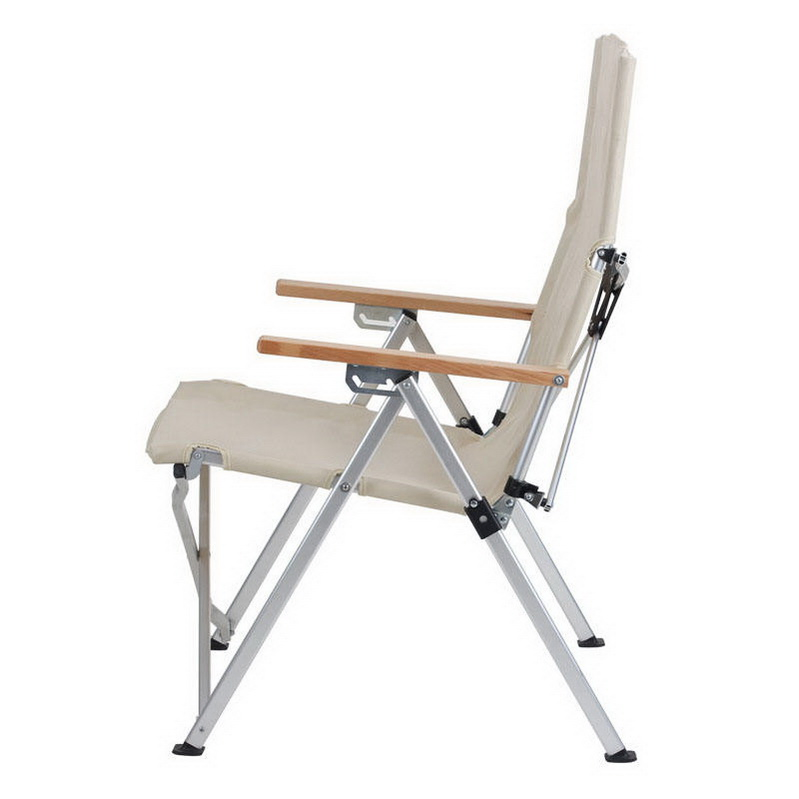 Outdoor Camping Furniture Adjustable Aluminum Portable Folding Camping Chair Recliner Beach Chair