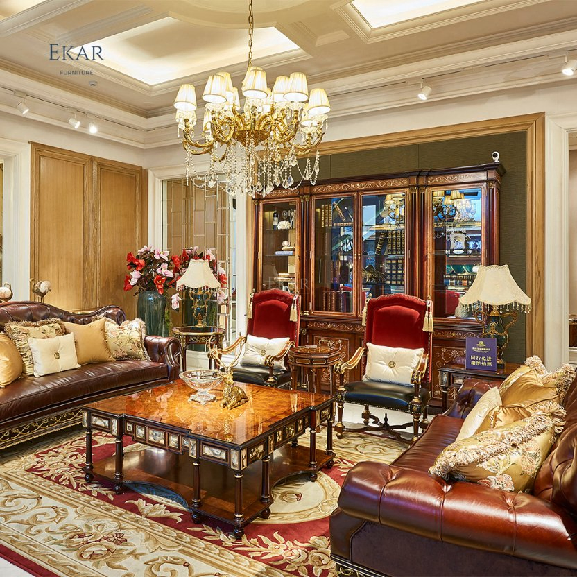 Classic Wood Armchair Timeless Elegance for Luxurious Living Spaces