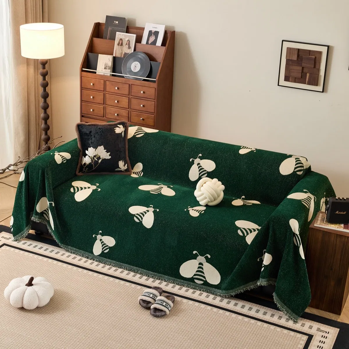 Chenille Sofa Cover – Soft, Stretchable &amp; Washable Couch Cover