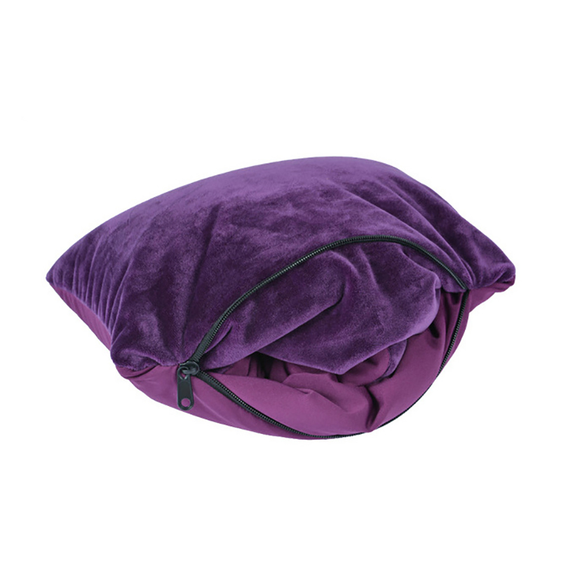 U Shape Rectangle Shape 2 in 1 Travel Neck Pillow Fulnny Micro Beads Travel Pillow Travel Cushion