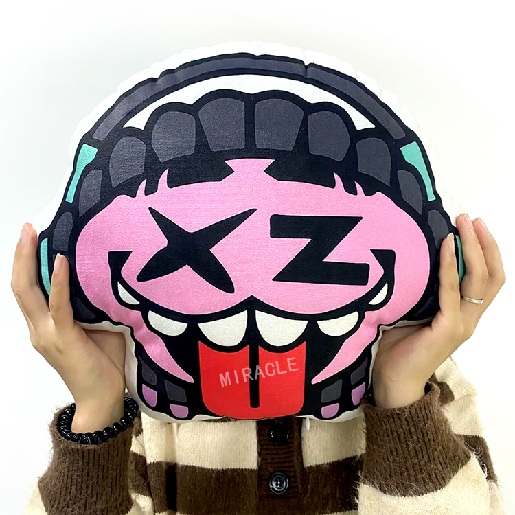 Custom Printing Cartoon Anime Shape Logo Pillow 3D Body Cushion Throw Pillow