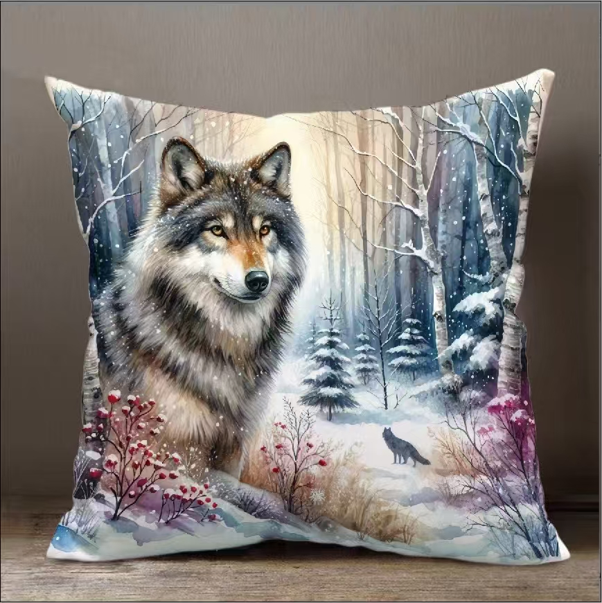 Reasonable Price New Style Christmas Tree Floor Cushions Jacquard Cushion Pillow