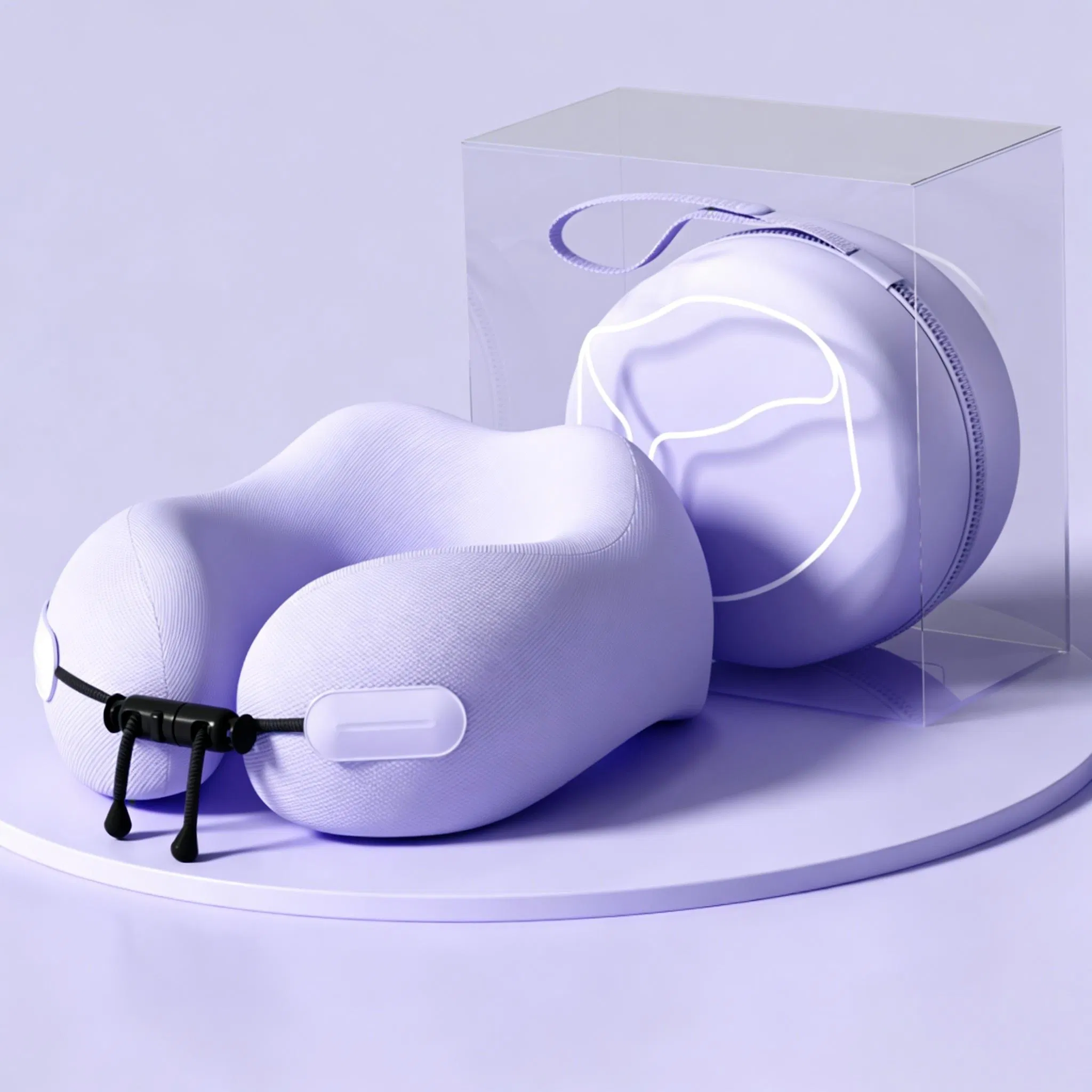 High Quality &amp; Portable Soft Travel Neck Pillow Memory Foam Airplane Pillow