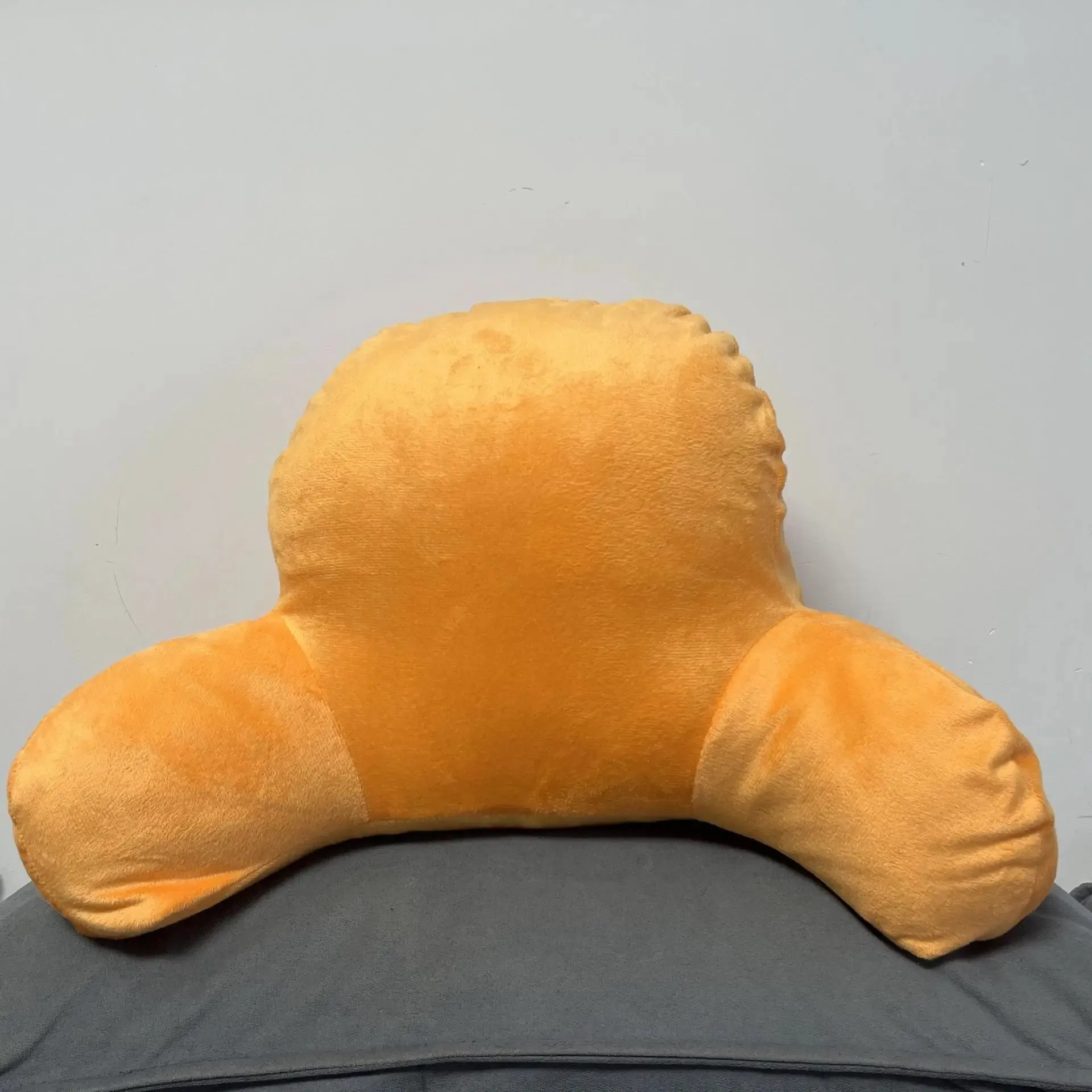 Bed Wedge Reading Pillow Backrest Pillow with Arms Reusable Winter Soft Rest Pillow