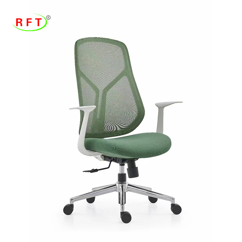 New Deisgn 2024 Foshan Furniture Factory Durable Quality Staff Swivel Arm Chair