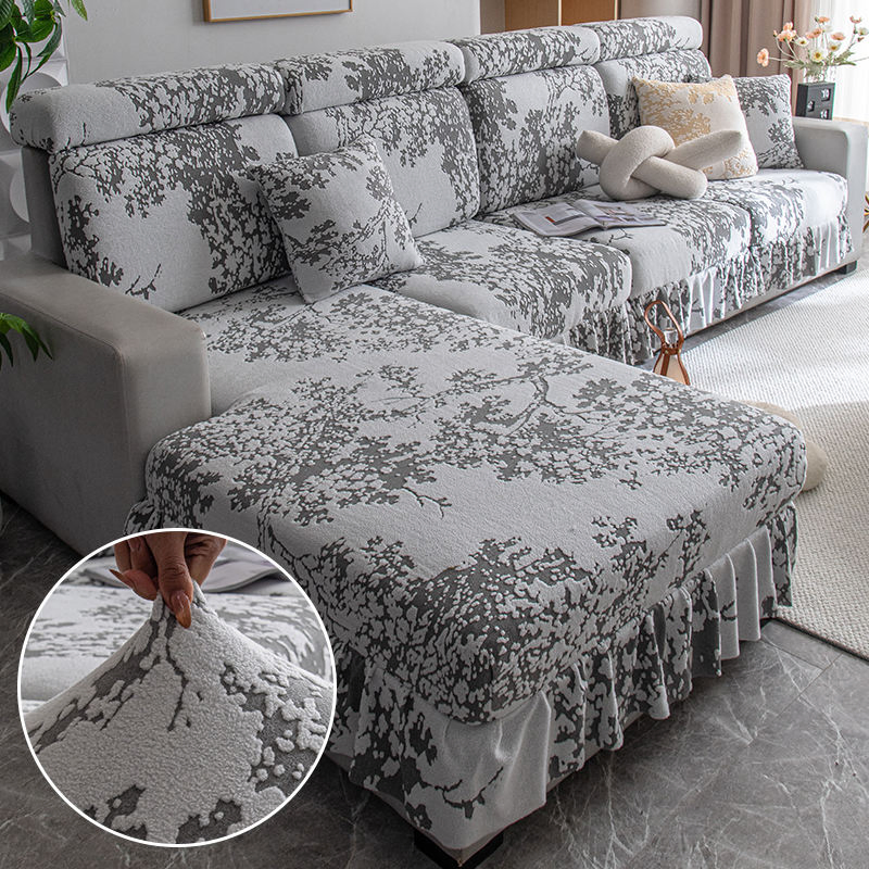 High-End Luxury Jacquard Sofas Covers Universal Soft Comfortable Slip Sofa Sets Cushion Backrest Pillow Cover Sofa Slipcover for Sofa