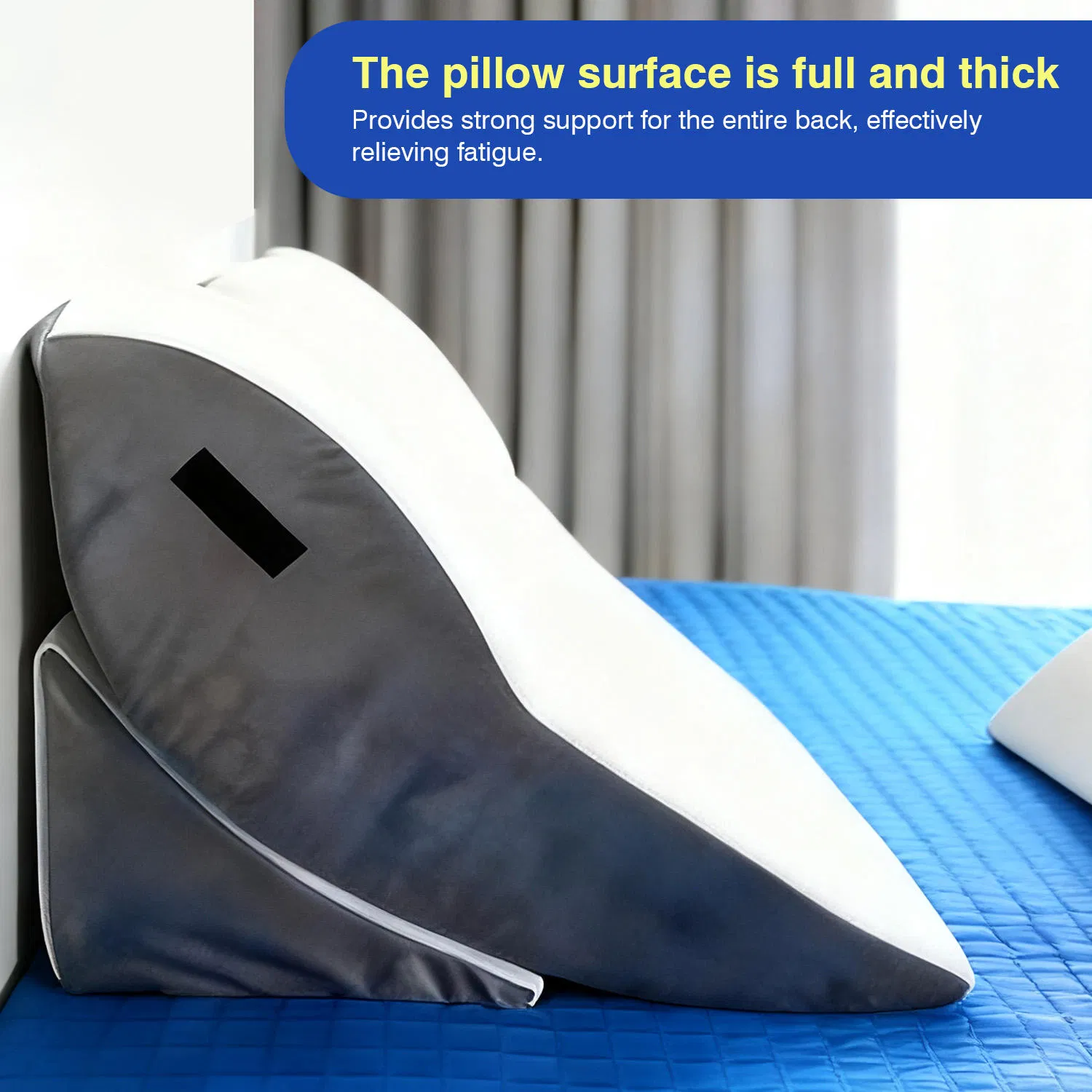 High Quality 4PCS Inflatable Orthopedic Bed Wedge Pillow Back Legs Sleep Nursing Airplane Hotel Camping Use Removable Therapy