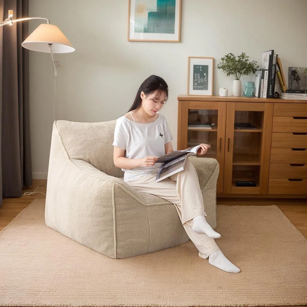 Lazy Sofa Single-Person Tatami Style Casual Chair for Home Decor