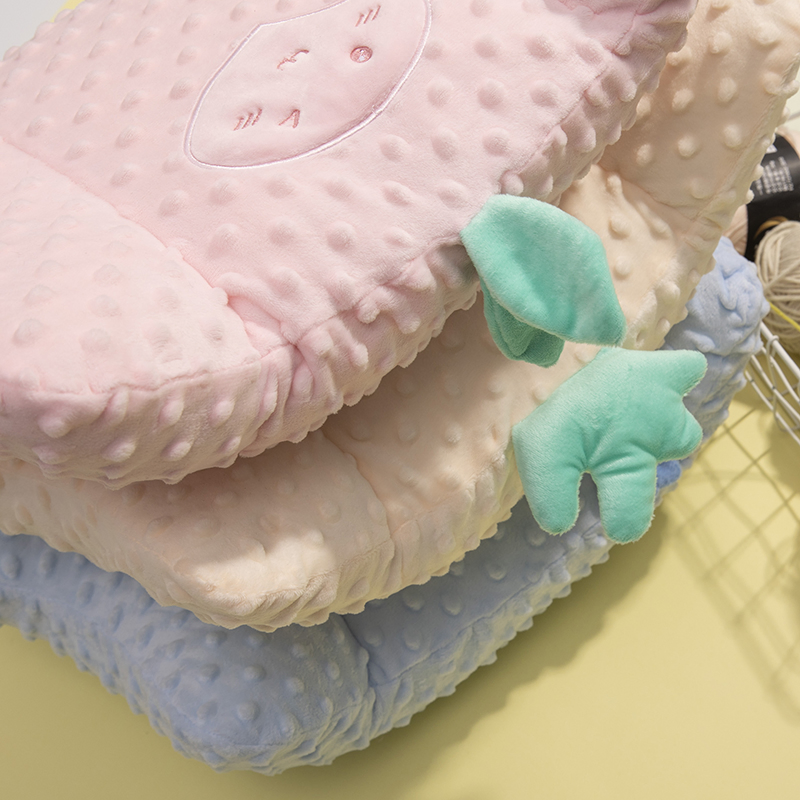 Creative Design Soft Plush Cartoon Lumbar Support Waist Pillow