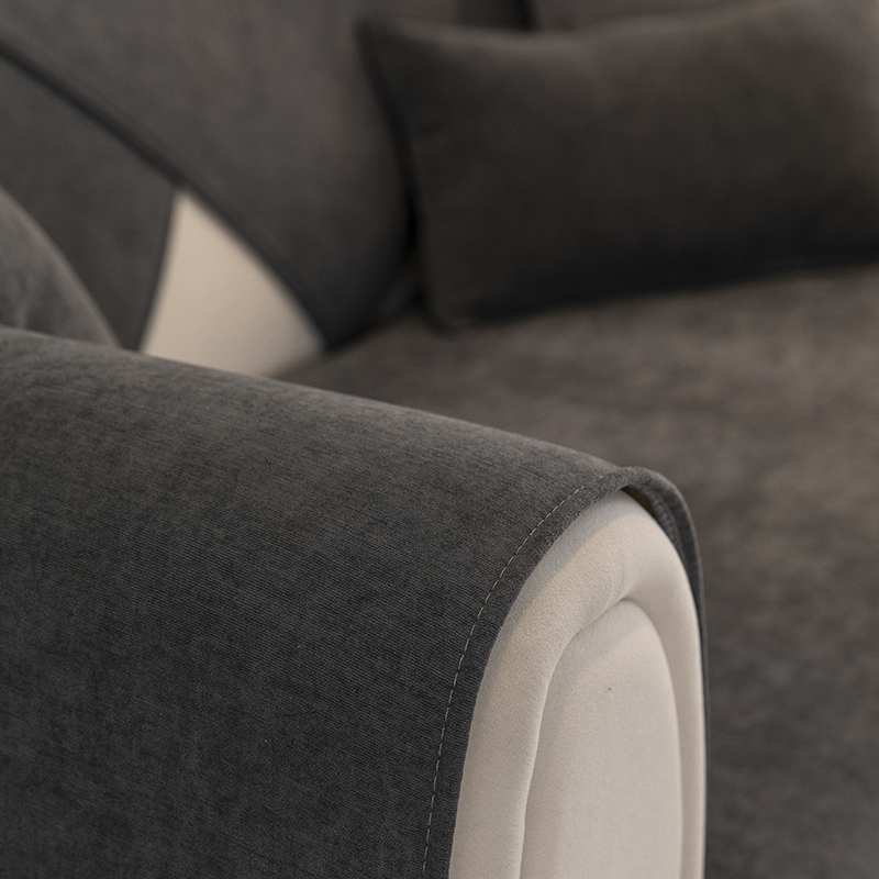 Four Season Universal Cushion Chenier Mat Anti Slip and Wear-Resistant Sofa Cover