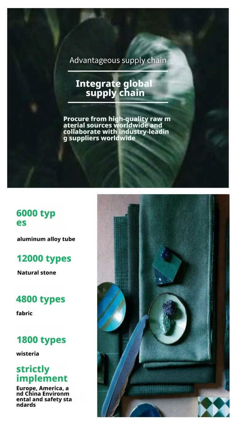 2-Seater Green Woven Rope Loveseat Detail 8