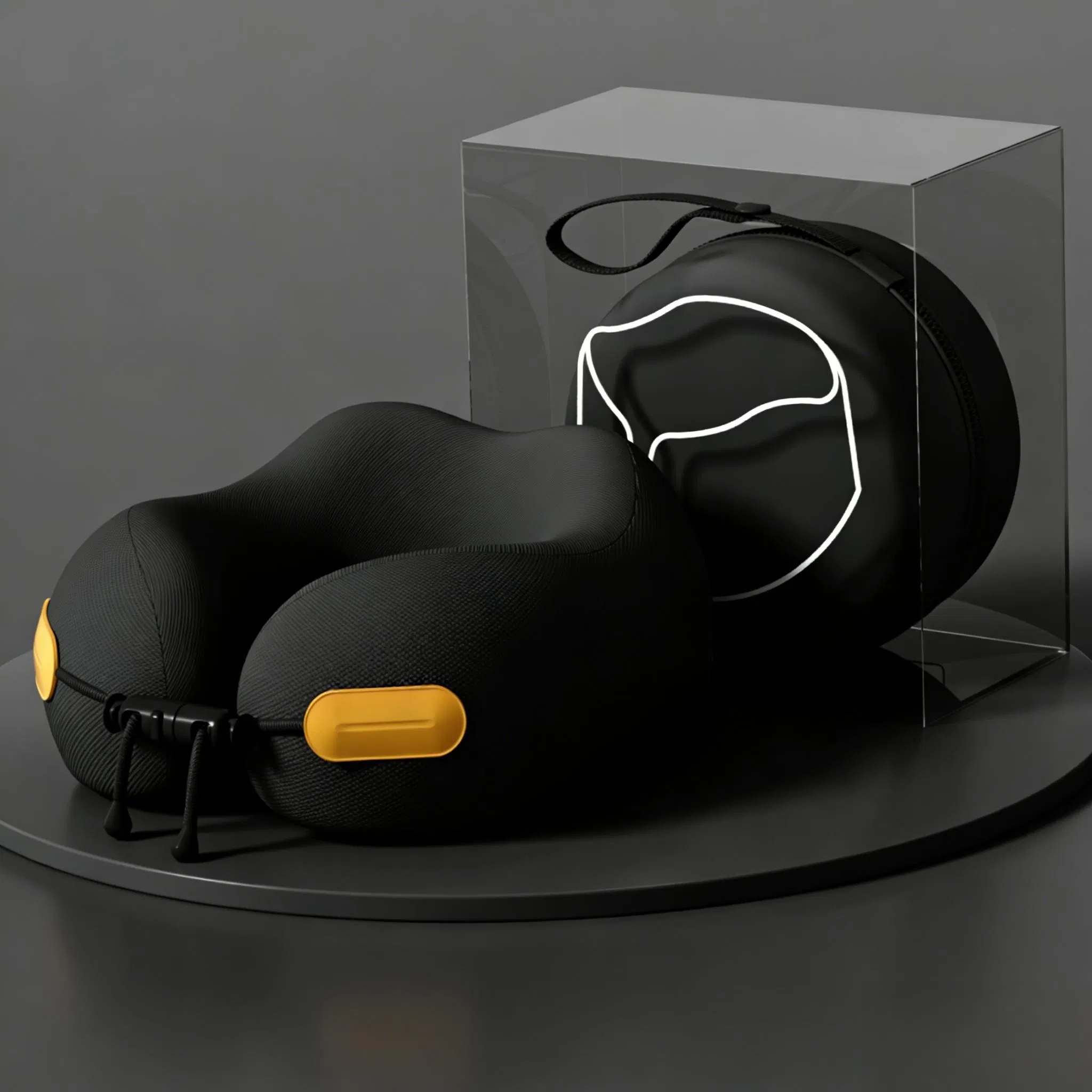 High Quality &amp; Portable Soft Travel Neck Pillow Memory Foam Airplane Pillow