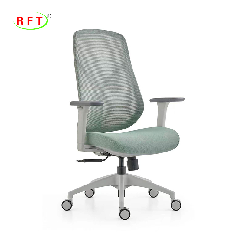 New Deisgn 2024 Foshan Furniture Factory Durable Quality Staff Swivel Arm Chair