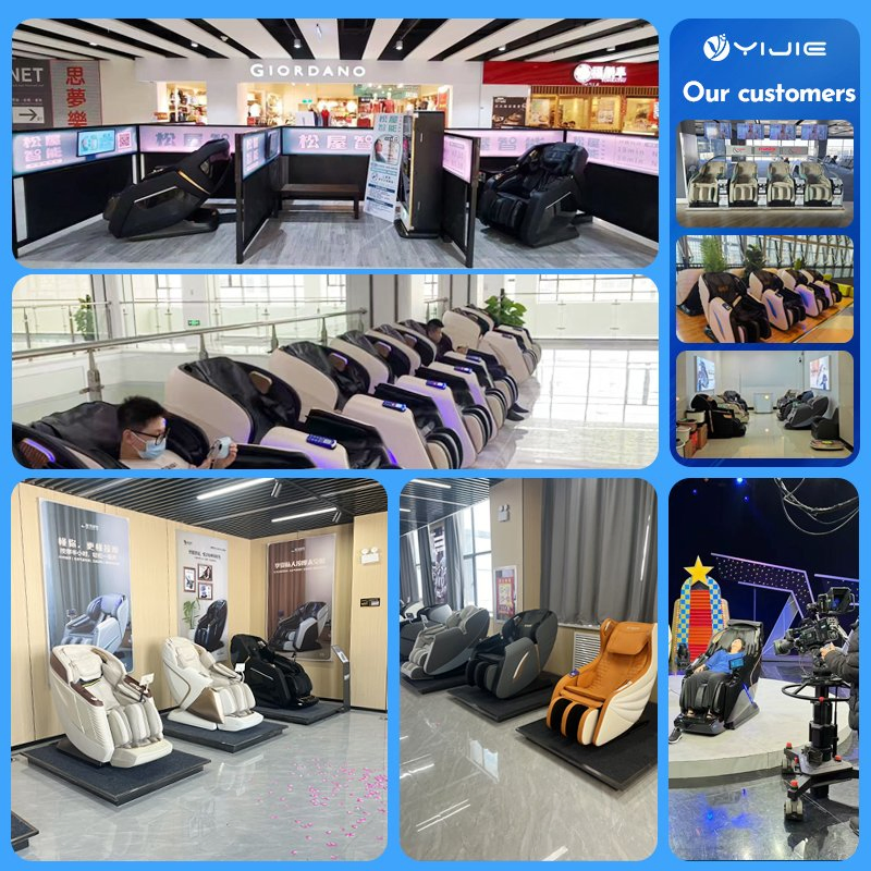 Yijie L39s Best Full Body Zero Gravity Head Airbag Living Room Recliner Sofa Dual Core Electric Luxury Massage Chair