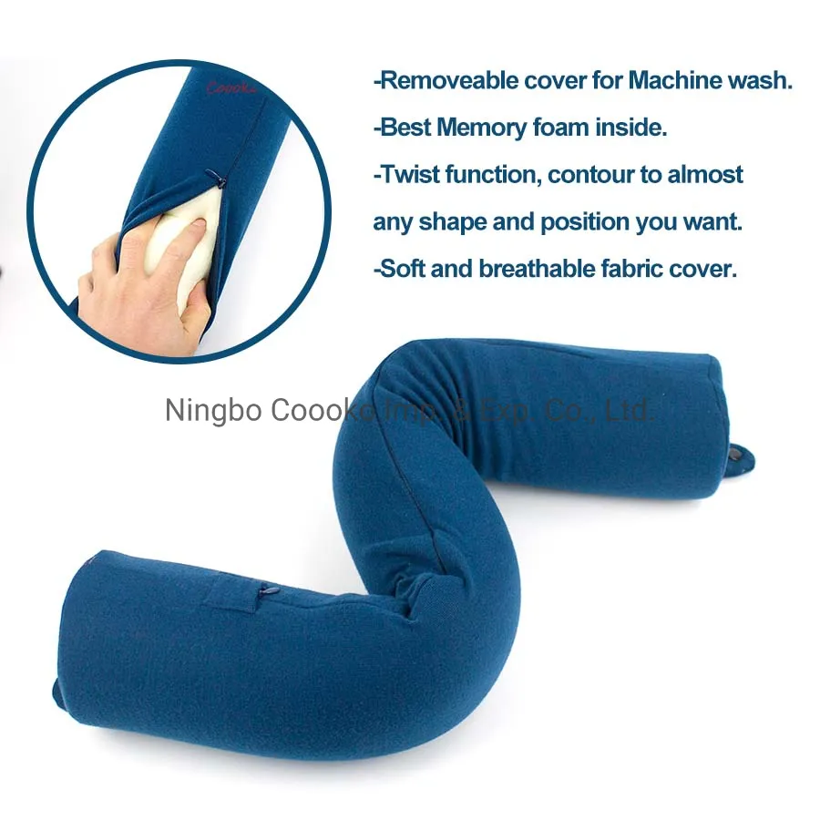 Twist Memory Foam Travel Pillow 6