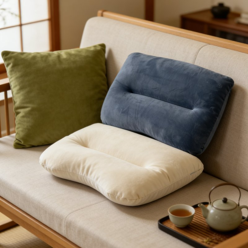 Factory Direct Customizable Ergonomic Memory Foam Lumbar Support Pillow Multi Colors