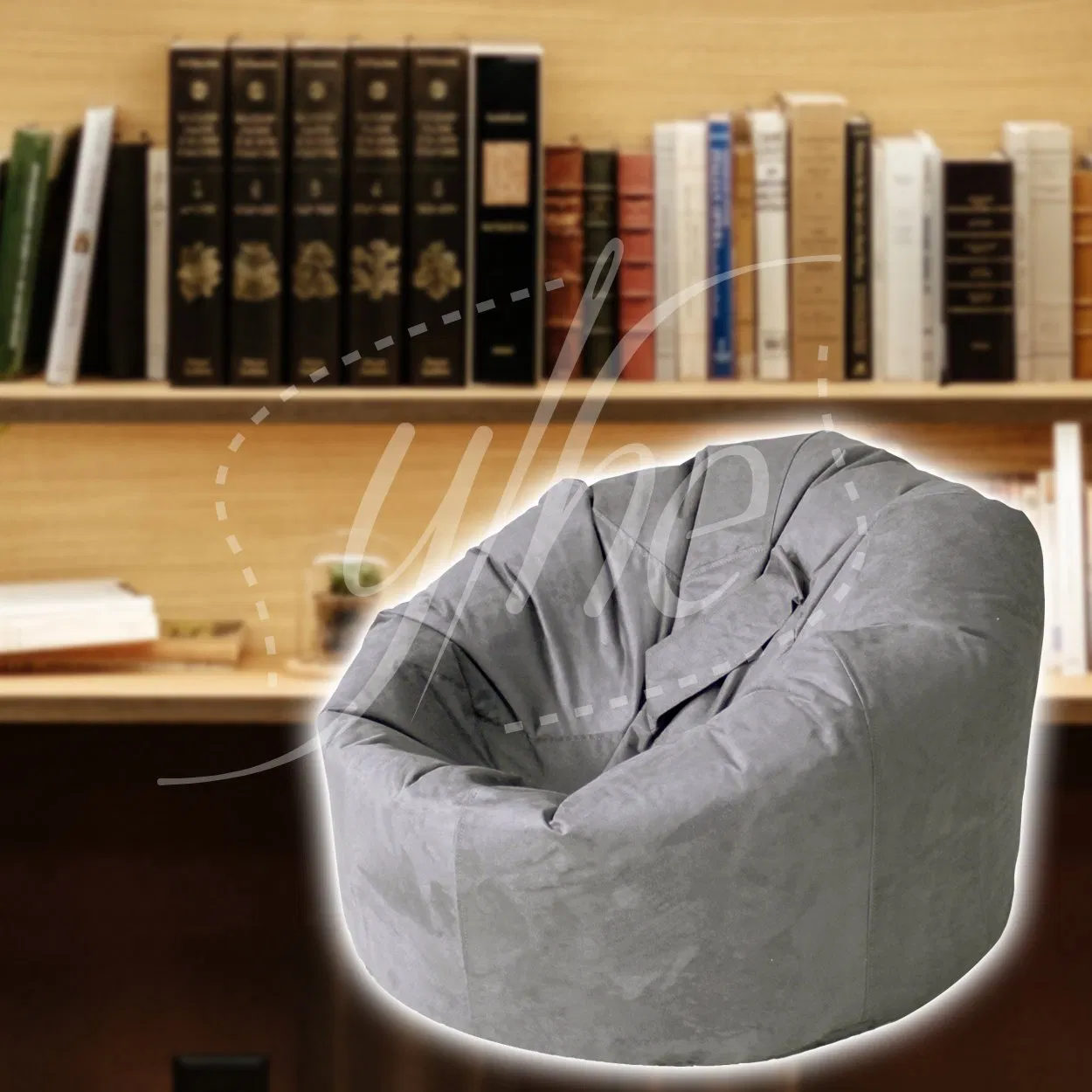 Soft Beanbag Simple Modern Lazy Bedroom Linen Chair