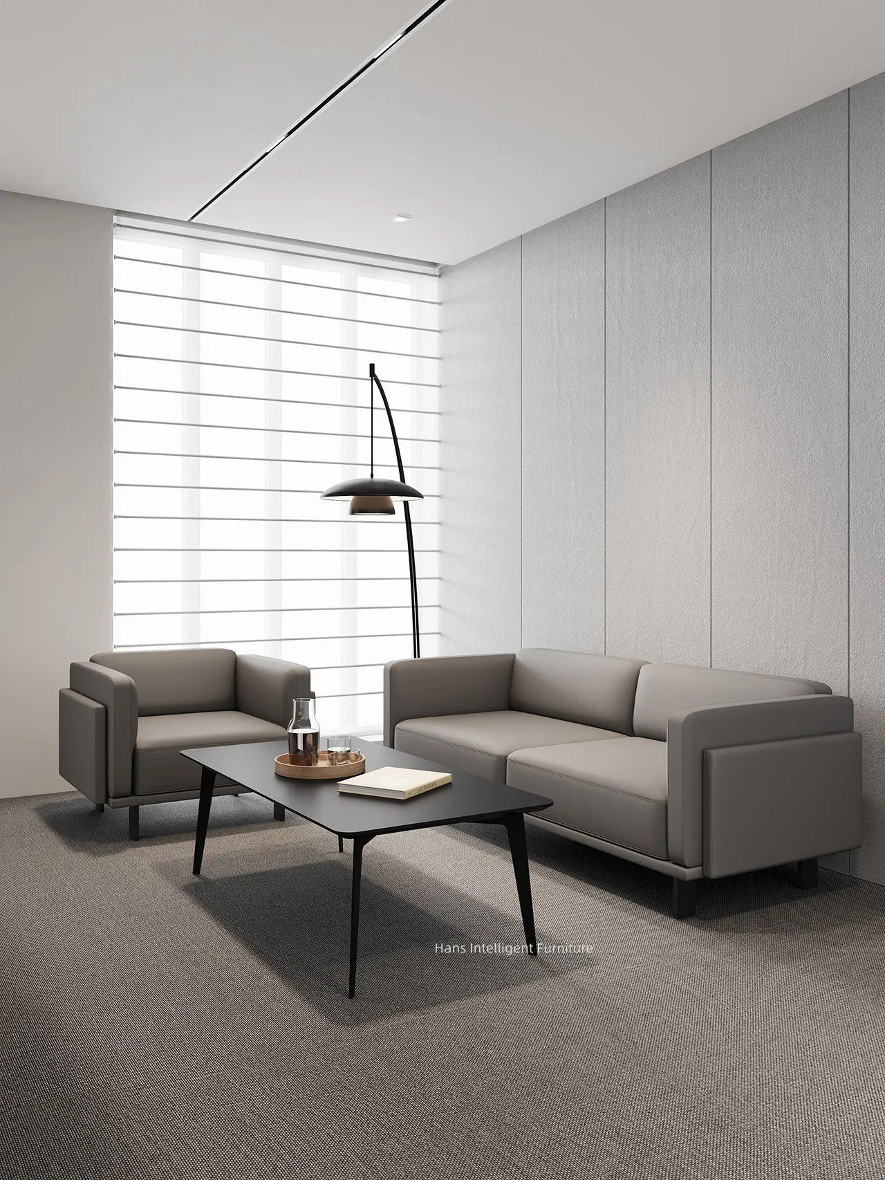 Premium Modern Loveseat for Luxurious Hotel Lounge Furniture