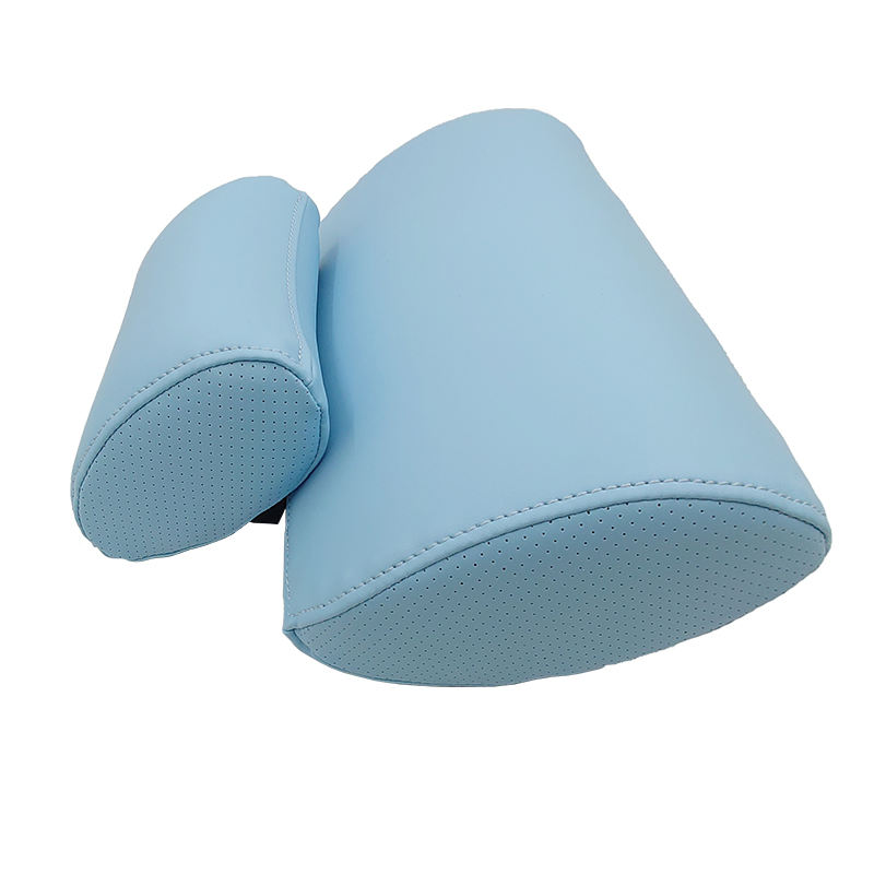 Colored Dental Chair Neck Pillow Headrest and Lumbar Support High Resilience Foam