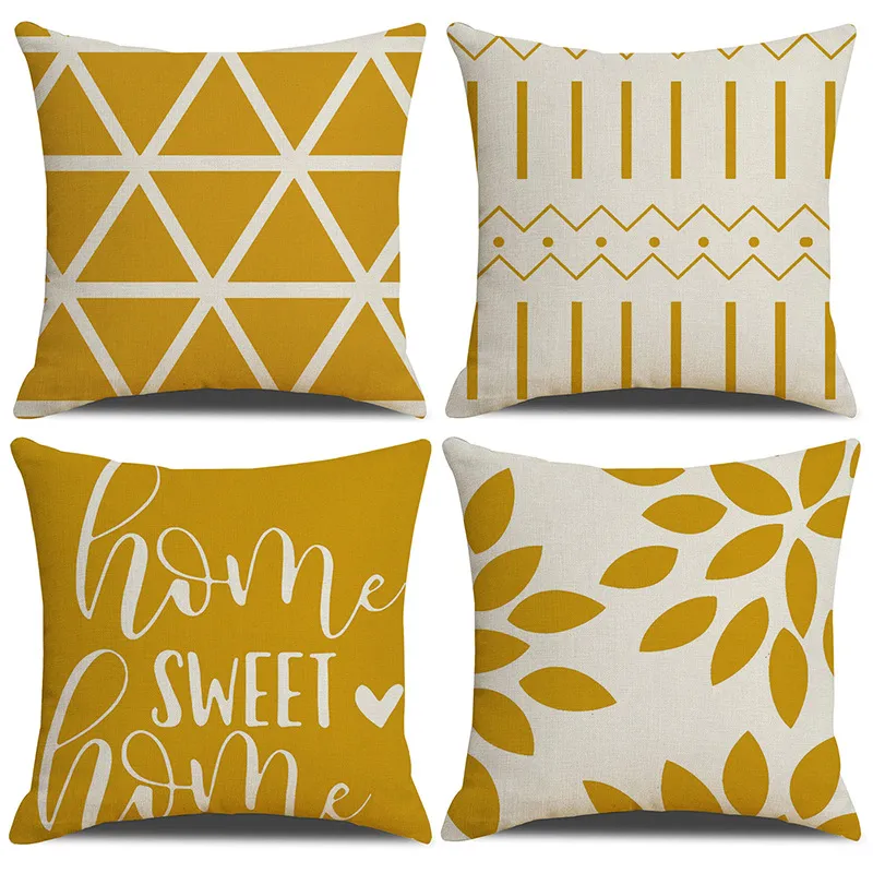 Geometric Pillow Cover 1