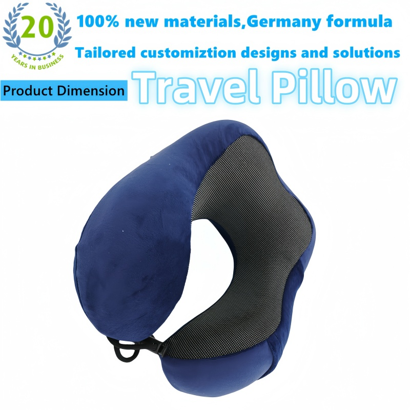 Cars Homes Offices Traveling Memory Foam Cooling Support Gel Neck Massage Travel Pillow