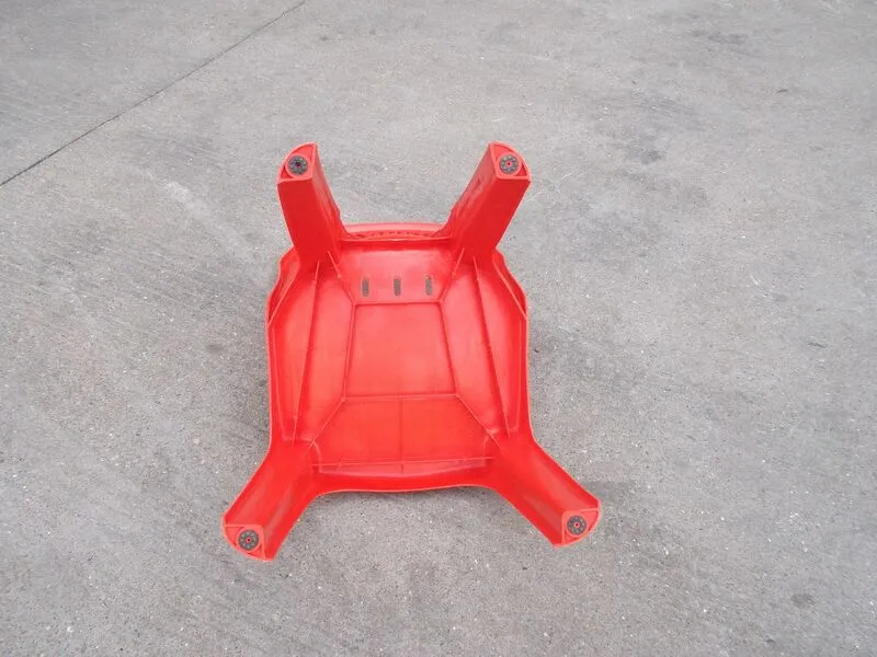 Stackable White PP Armless Chair