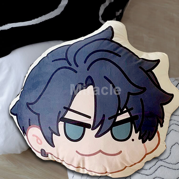 Custom Printing Cartoon Anime Shape Logo Pillow 3D Body Cushion Throw Pillow