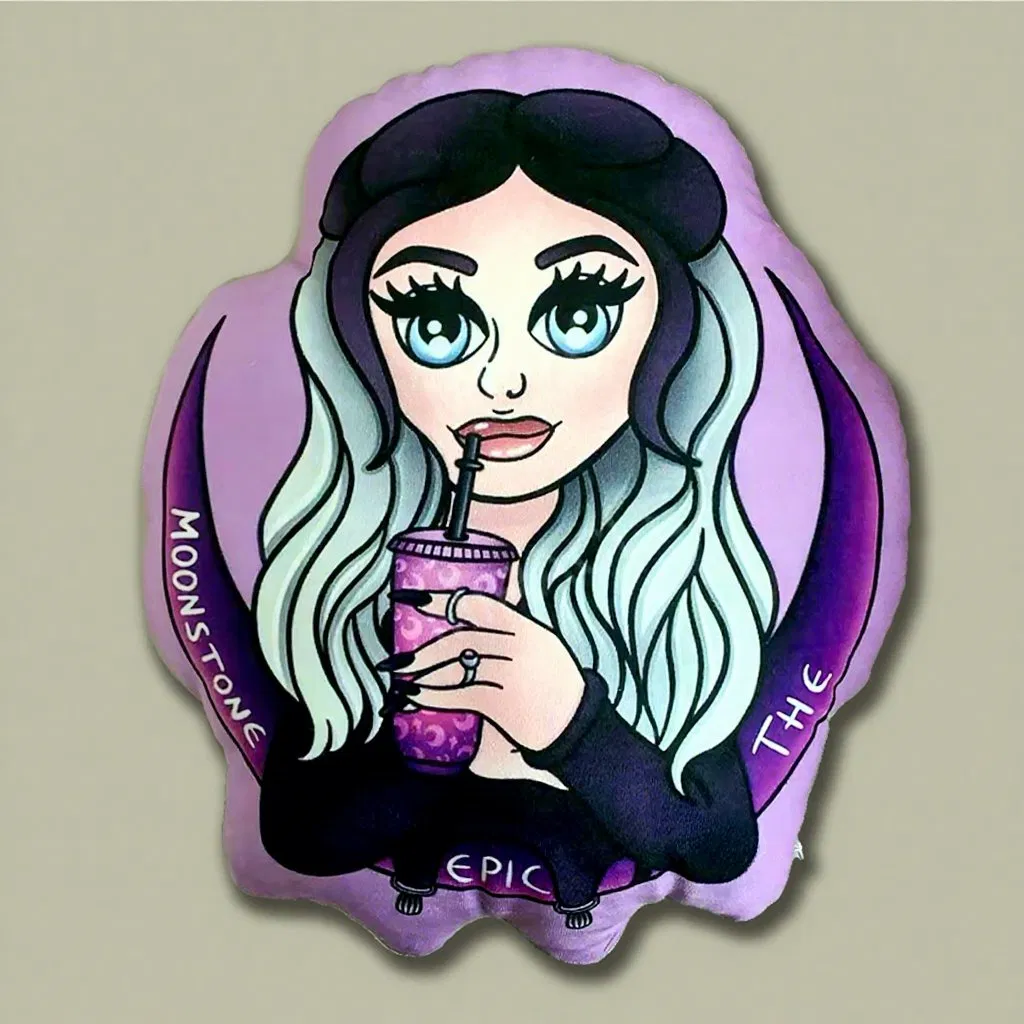 Contemporary Artistic Cushions Pillows Case Custom Irregular Shaped Logo Throw Pillow