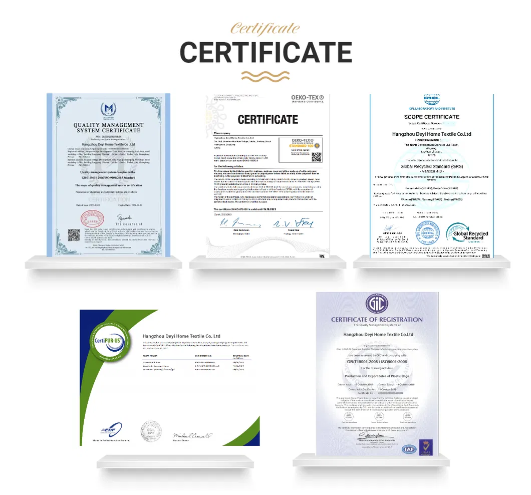 Certifications 1