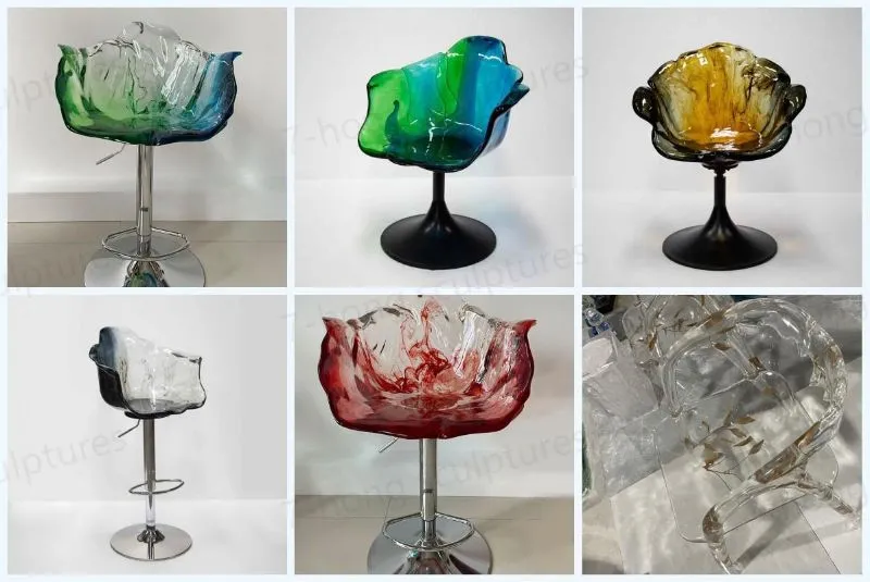 Resin Stool Display