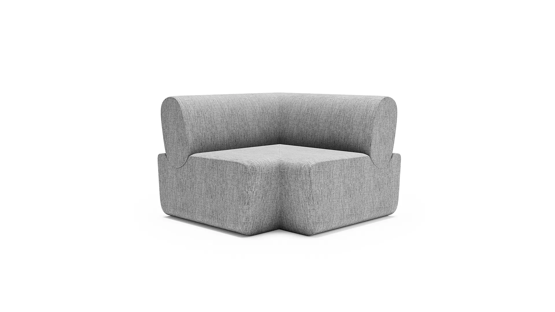 Unique Design Modular Sofa Loveseat for Trendy Hotel and Home Decor