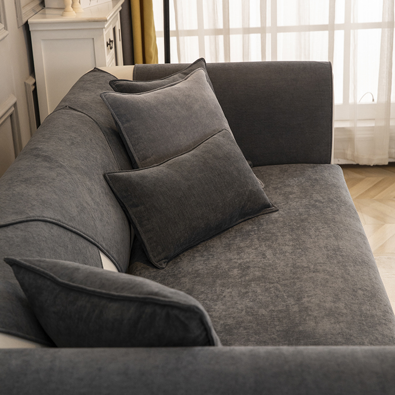 Four Season Universal Cushion Chenier Mat Anti Slip and Wear-Resistant Sofa Cover