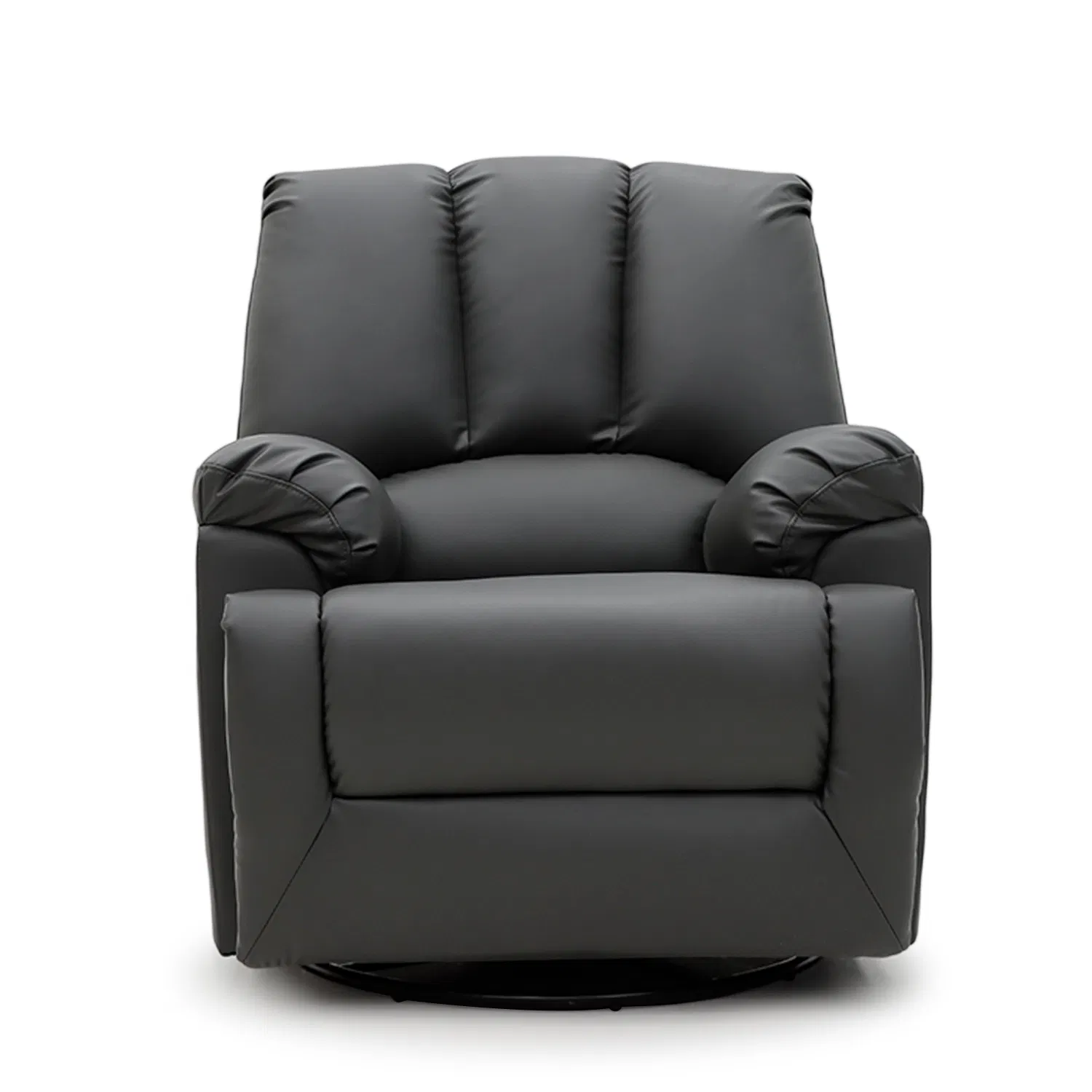 Geeksofa Furniture 9151 Modern Leather Manual Beauty Salon Recliner Chair with Rocking and Swivel for Living Room