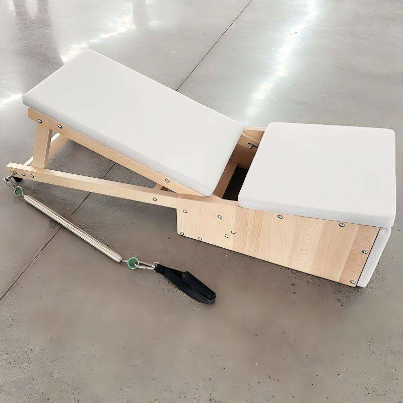 Commercial Fitness Equipment Maple Stretching Arm Chair Sit-UPS Training for Yoga Studios