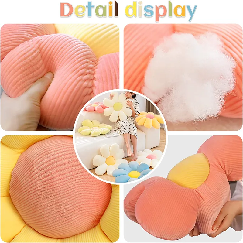 Flower Pillow View 9