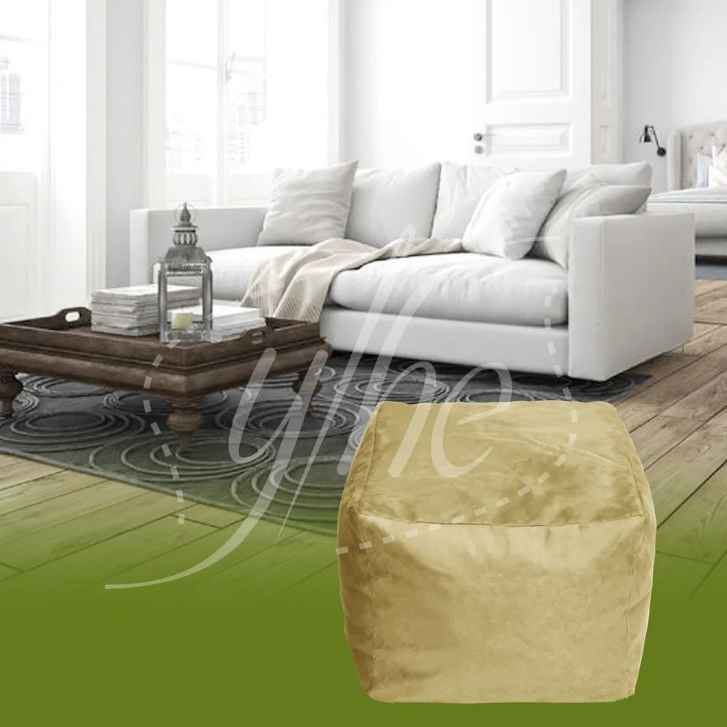 Beanbag Chair in Faux Suede Sofa Fabric