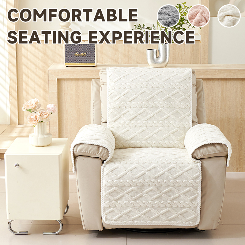 Thick Warm Anti-Slip Autumn Winter Decorative Sofa Cushion Cover