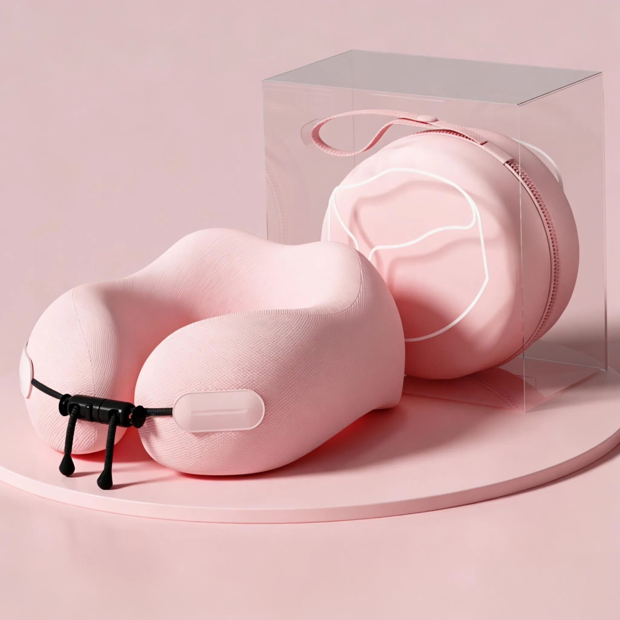 High Quality &amp; Portable Soft Travel Neck Pillow Memory Foam Airplane Pillow