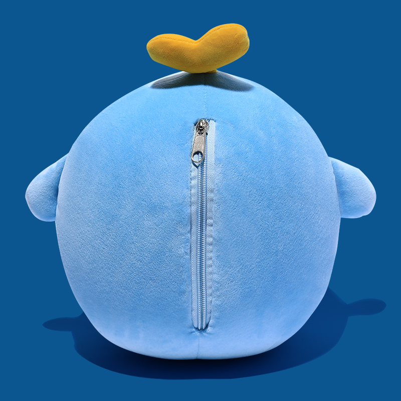 Stuffed Toy 2 in 1 Travel Animal Neck Pillow Transform Pillow for Kids